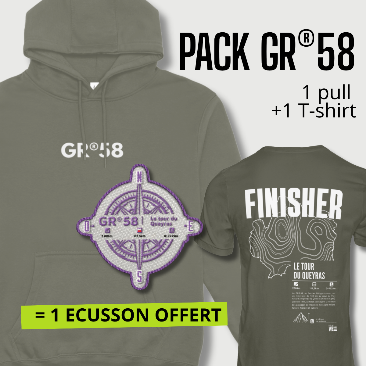 Pack GR®58 Tour du Queyras