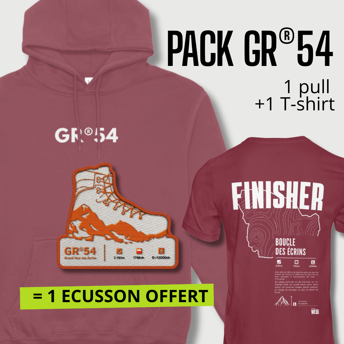 Pack GR®54 Boucle des Écrins