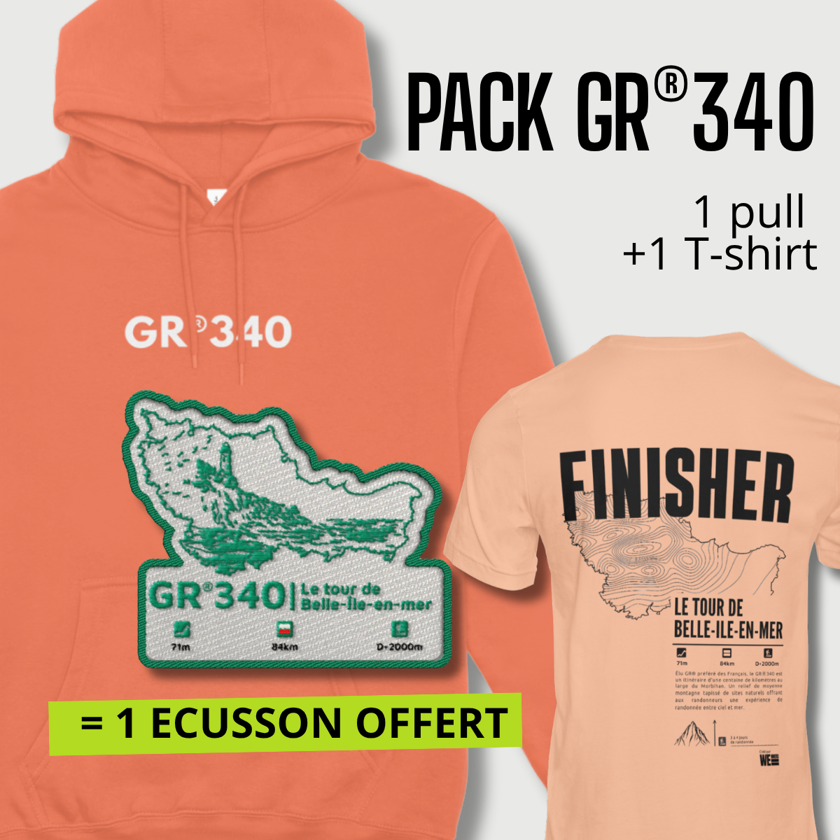 Pack GR®340 Tour de Belle-Ile