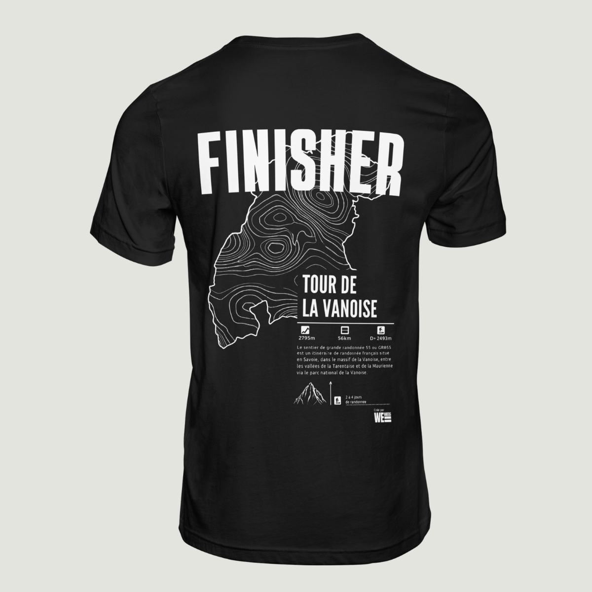 T-shirt GR®55 La haute traversée de la Vanoise