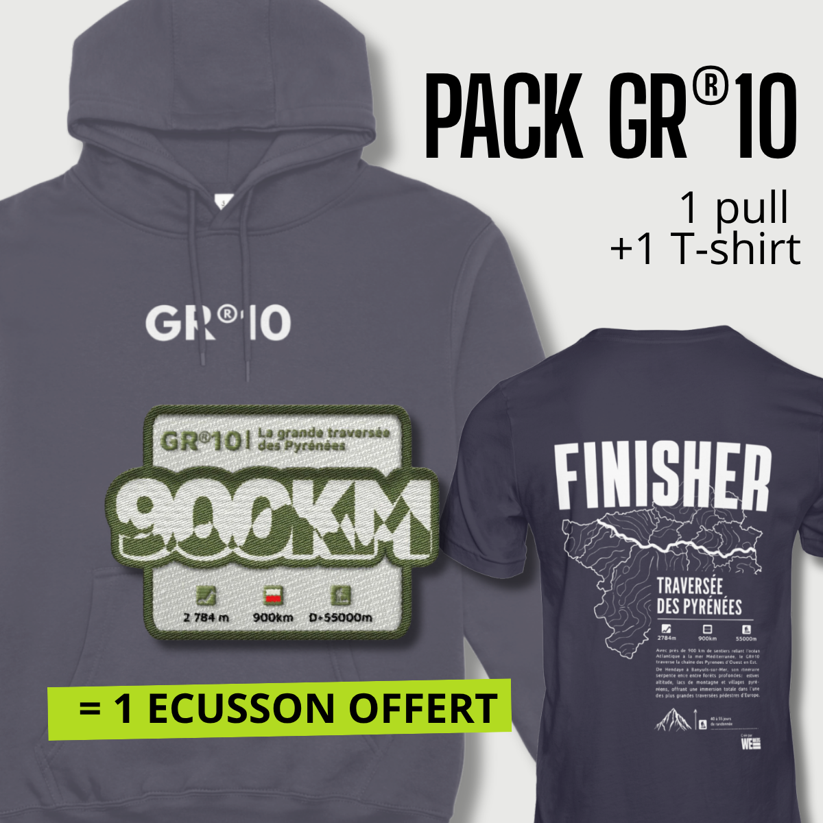 Pack GR®10 Traversée des Pyrénées