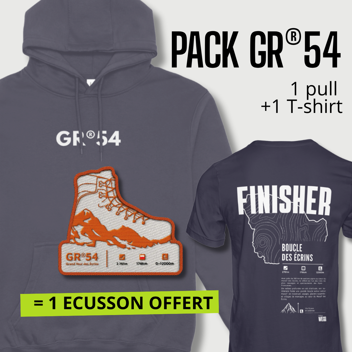 Pack GR®54 Boucle des Écrins