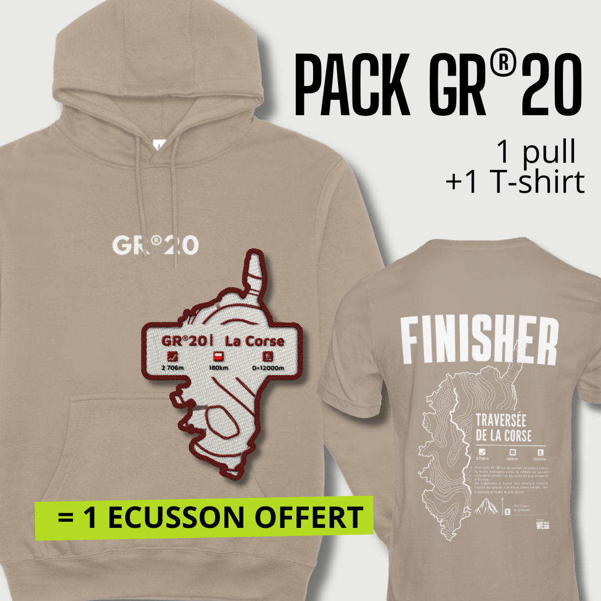 Pack GR®20 Traversée de la Corse
