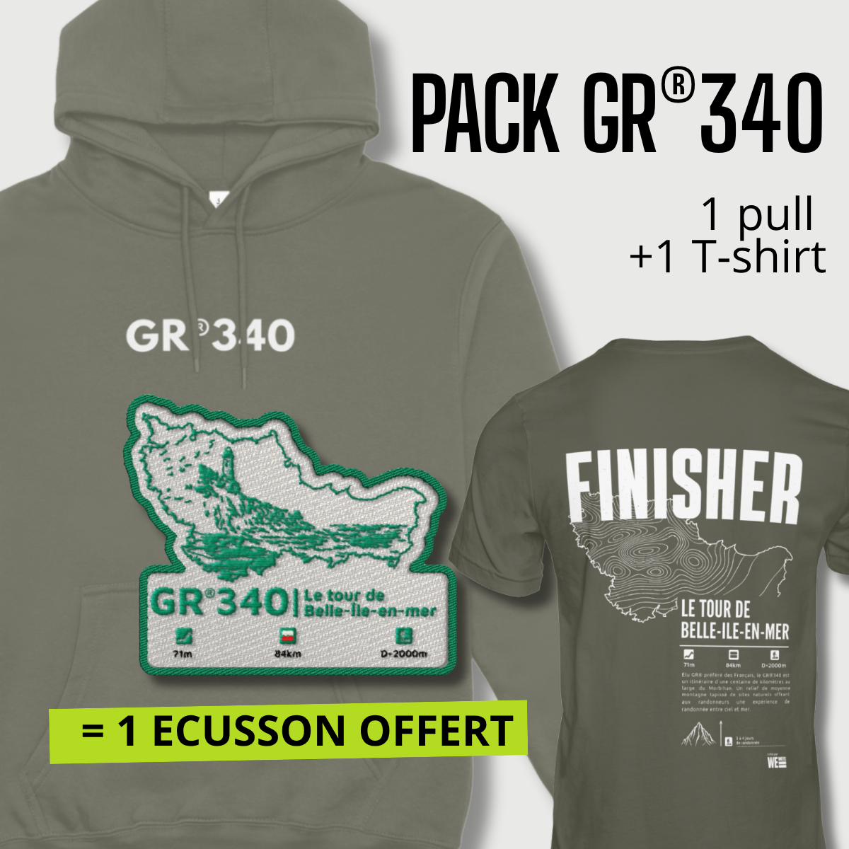 Pack GR®340 Tour de Belle-Ile