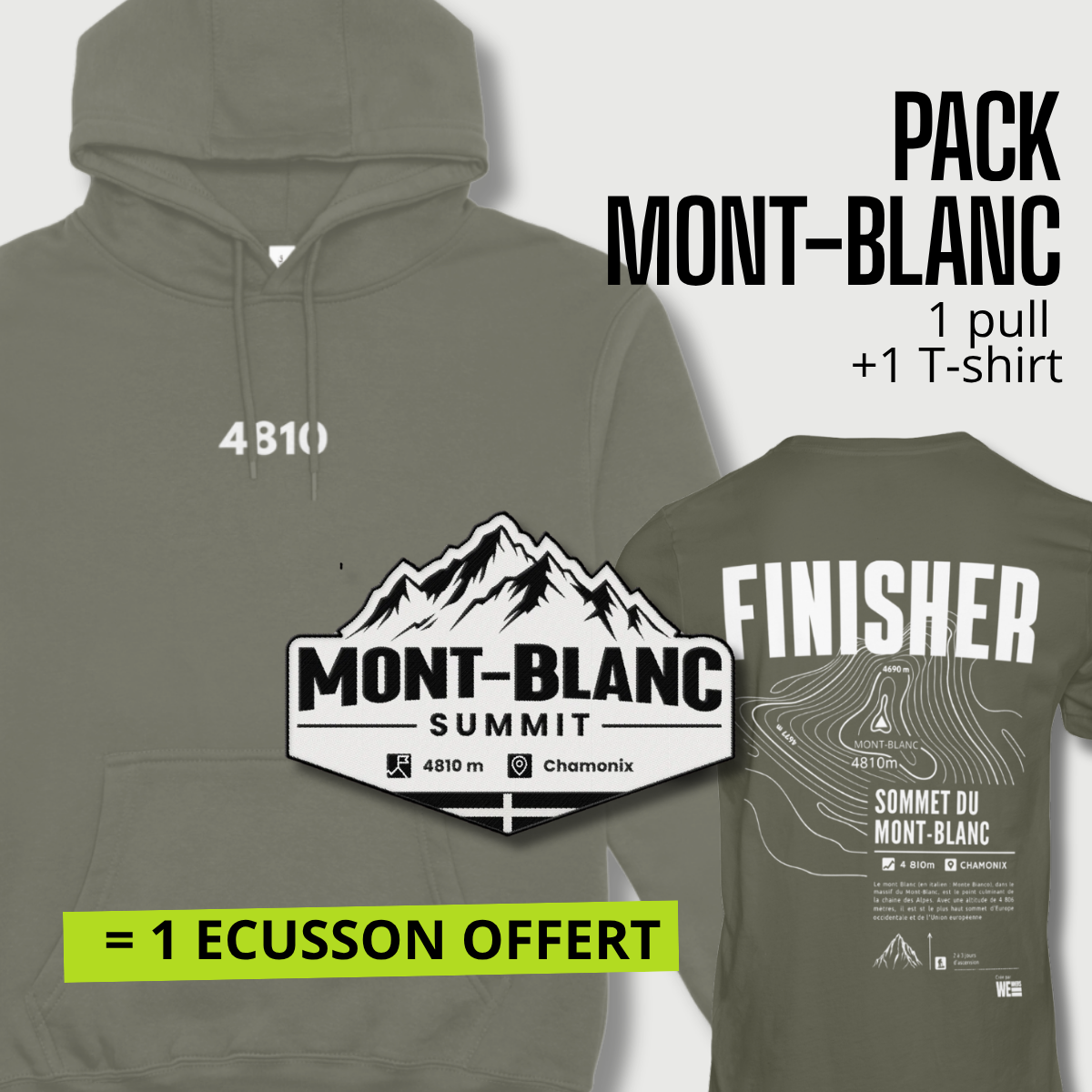 Pack Sommet du Mont-Blanc