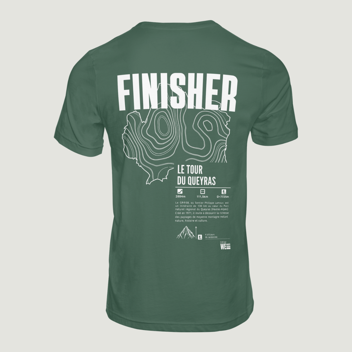 T-shirt GR®58 Le Tour du Queyras