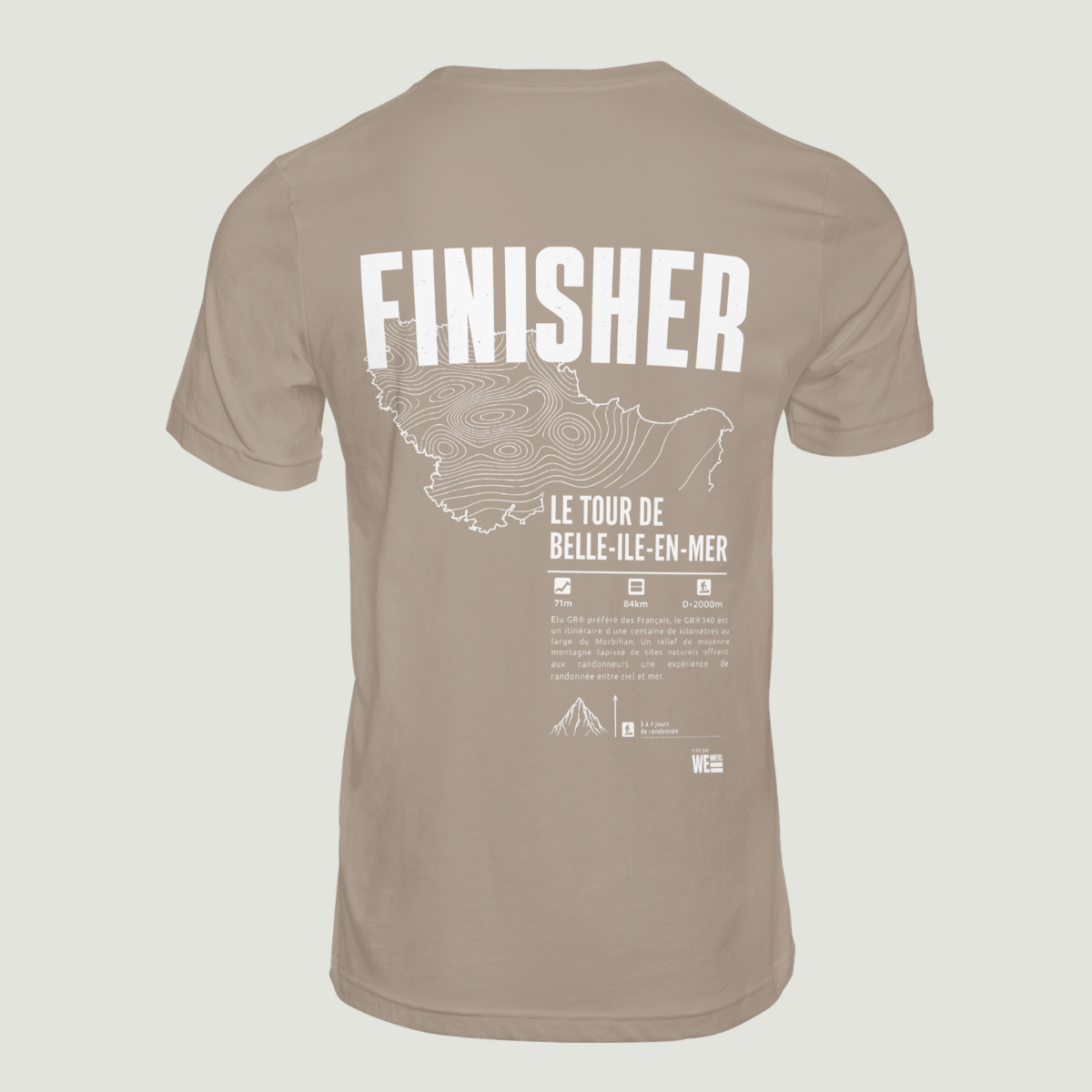 T-shirt GR®340 Le Tour de Belle-ile-en-mer