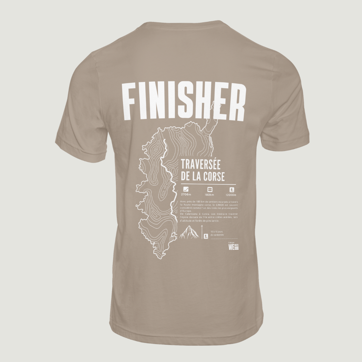 T-shirt GR®20 Traversée de la Corse