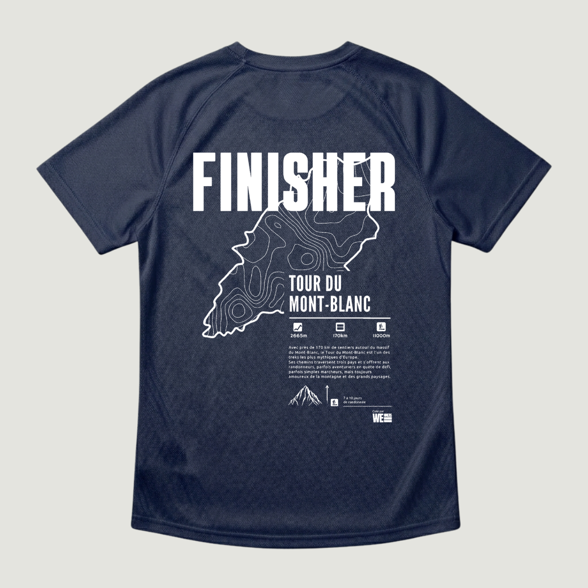 T-shirt sport TMB® Tour du Mont-Blanc