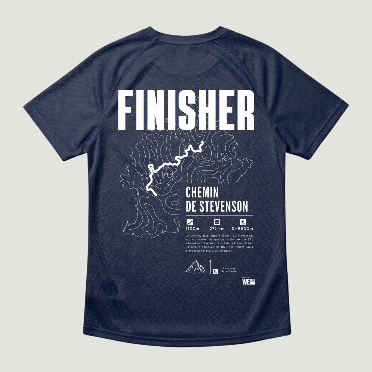 T-shirt sport GR®70 Chemin de Stevenson