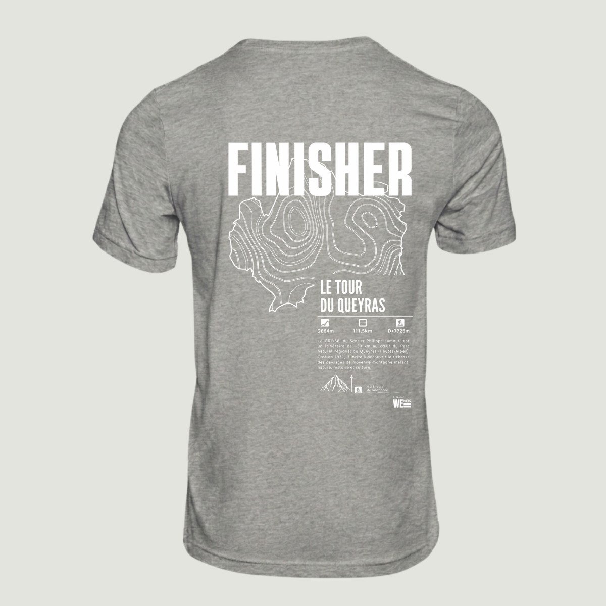 T-shirt GR®58 Le Tour du Queyras