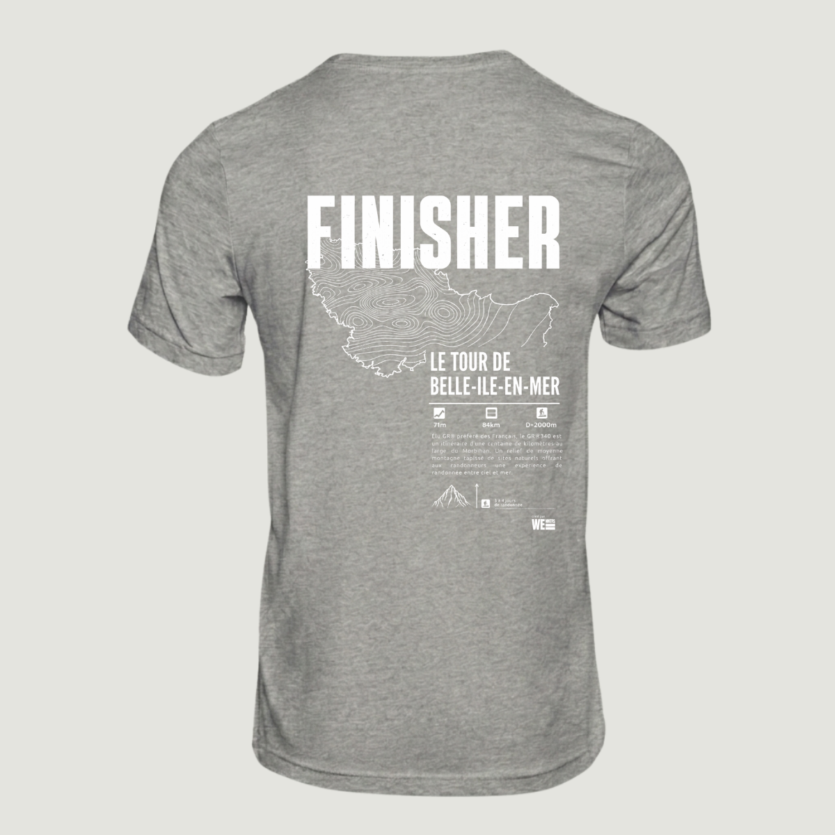 T-shirt GR®340 Le Tour de Belle-ile-en-mer