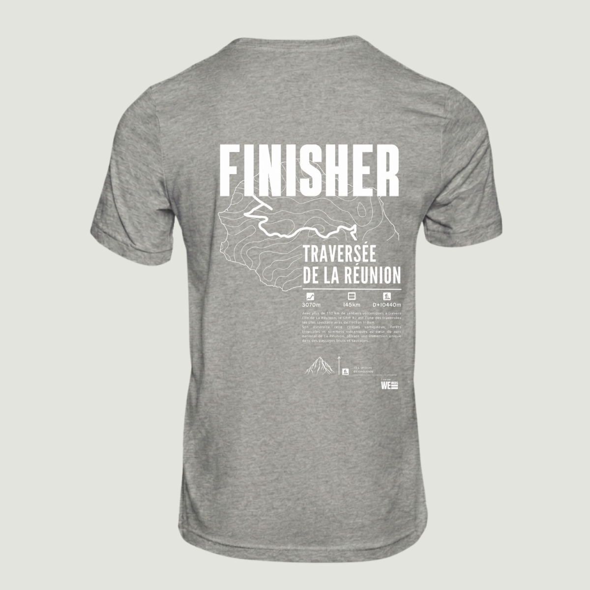 T-shirt GR®R2 Traversée de la Réunion
