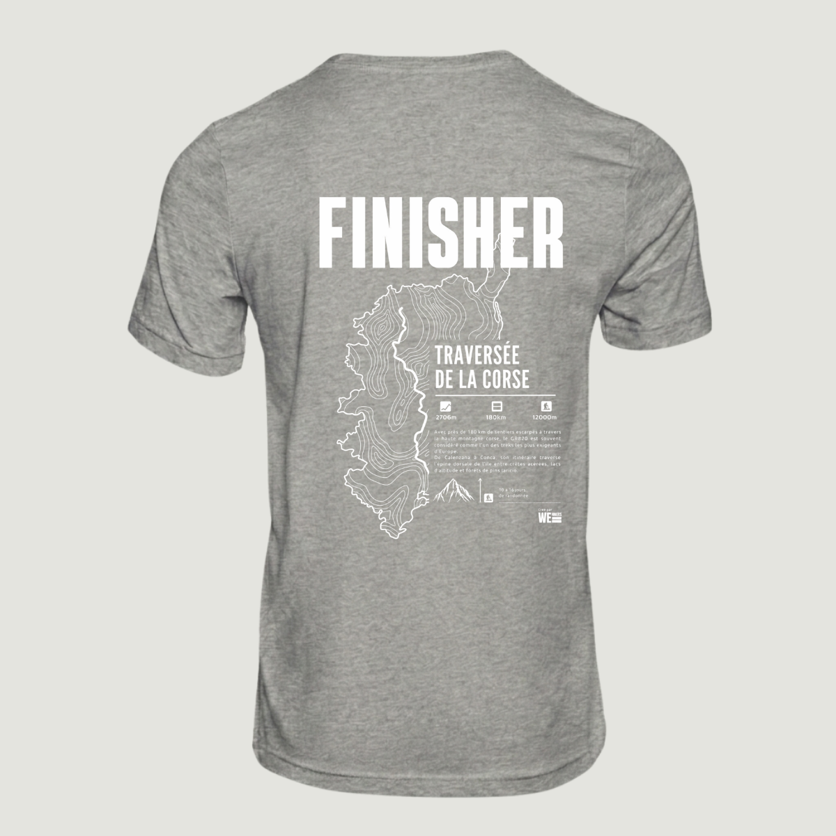 T-shirt GR®20 Traversée de la Corse