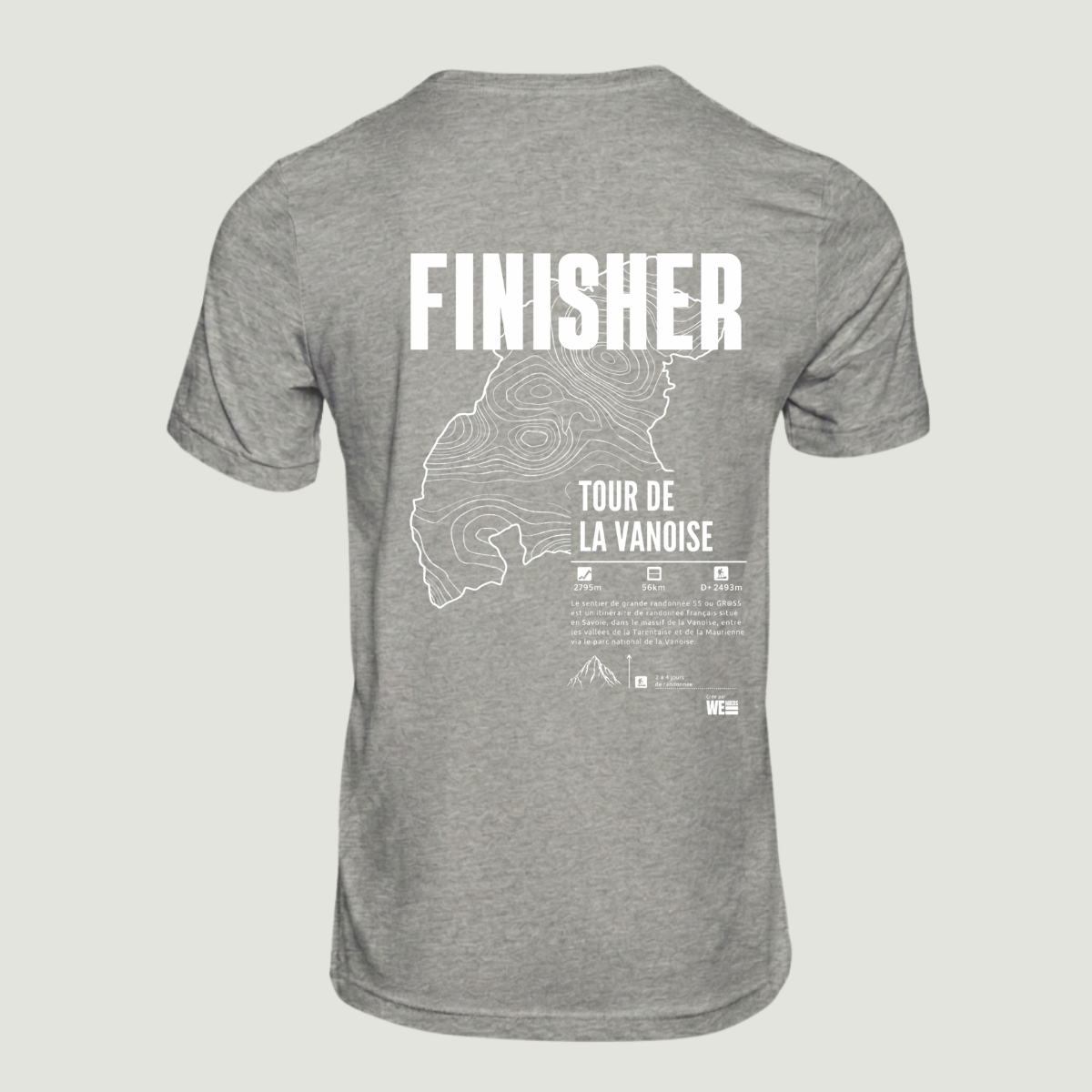T-shirt GR®55 La haute traversée de la Vanoise