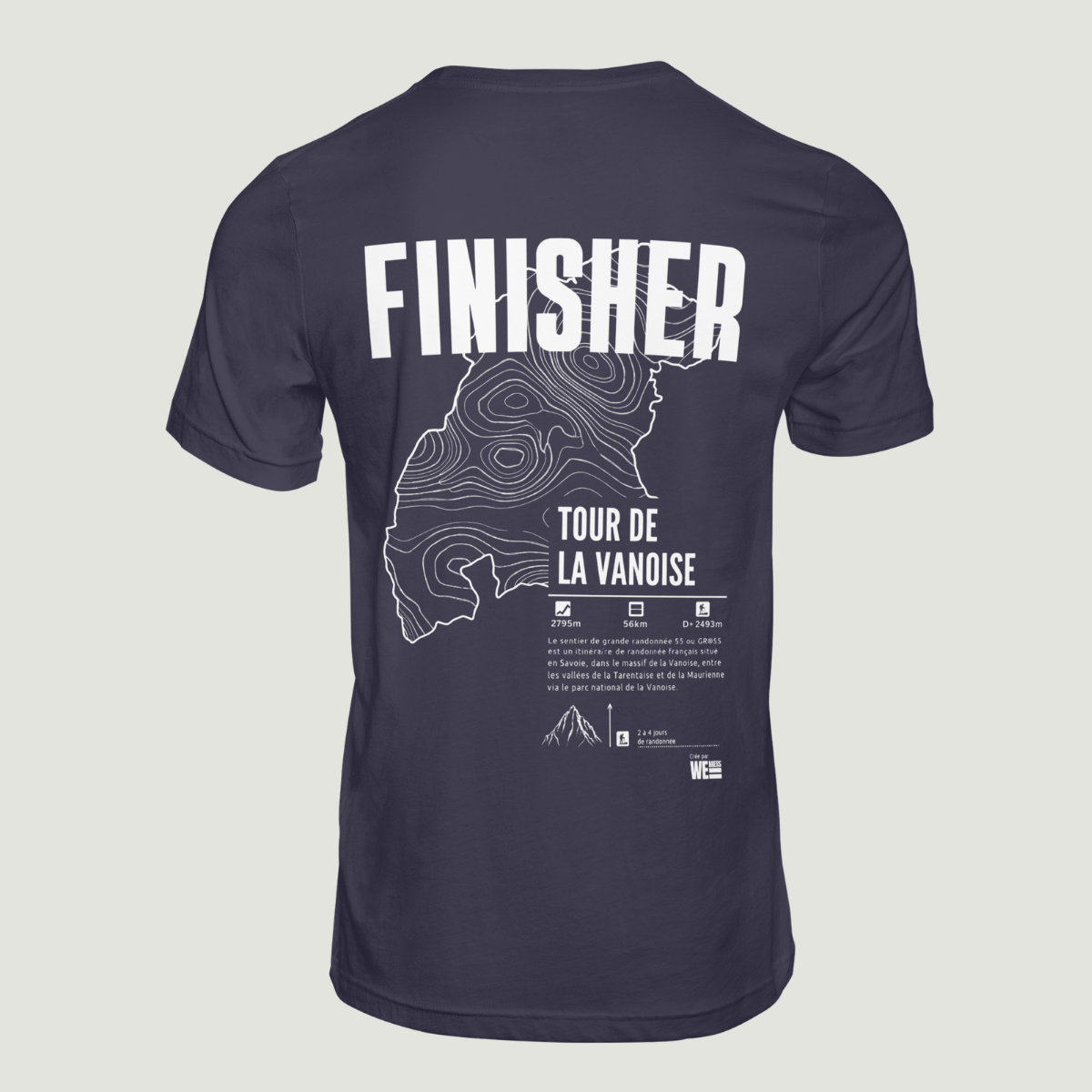T-shirt GR®55 La haute traversée de la Vanoise