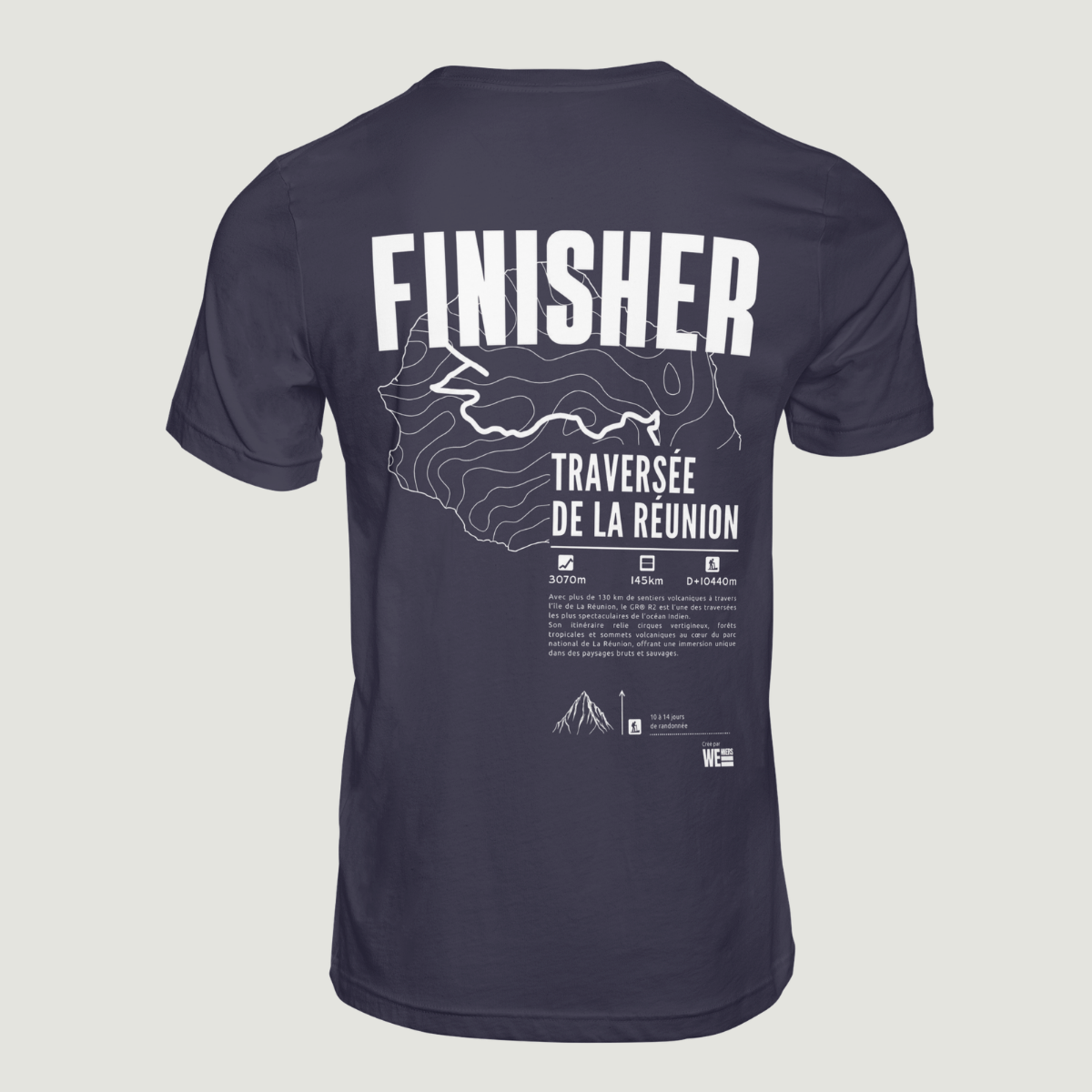T-shirt GR®R2 Traversée de la Réunion