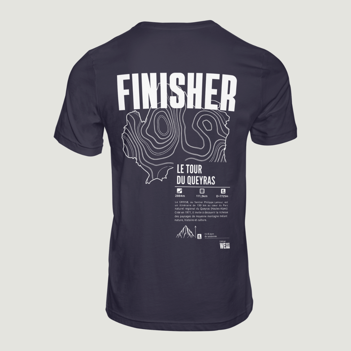 T-shirt GR®58 Le Tour du Queyras