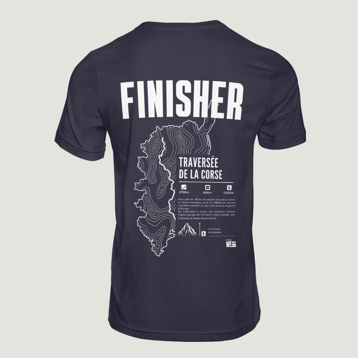 T-shirt GR®20 Traversée de la Corse