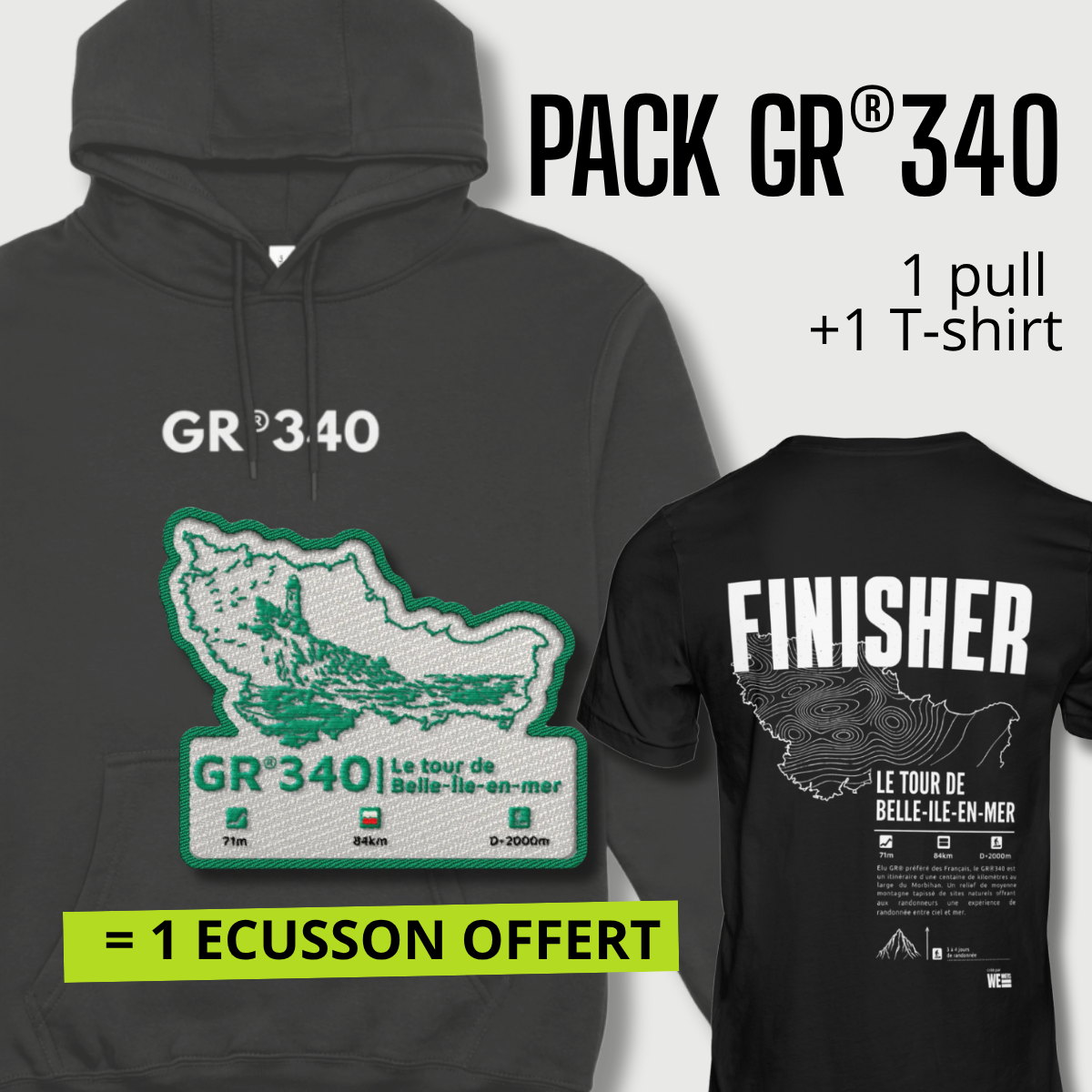 Pack GR®340 Tour de Belle-Ile