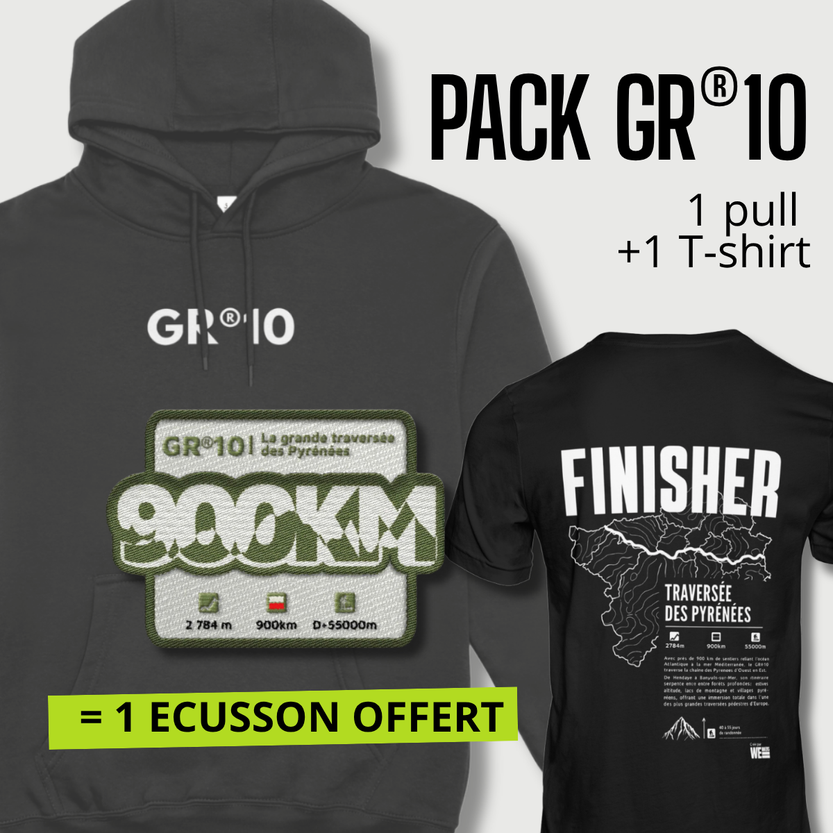 Pack GR®10 Traversée des Pyrénées