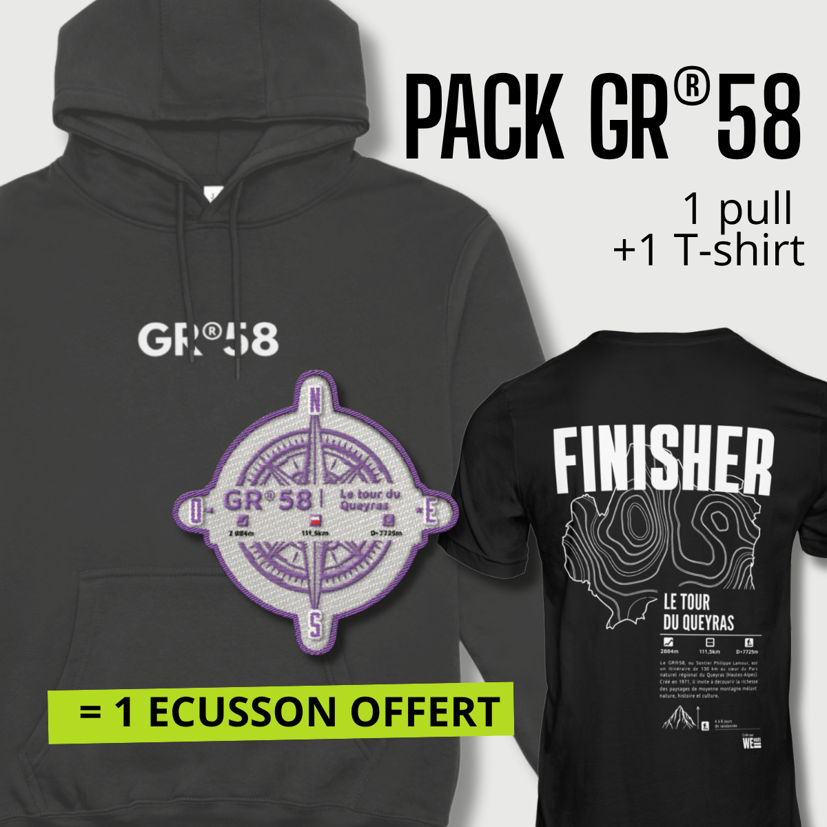 Pack GR®58 Tour du Queyras
