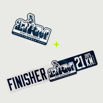 STICKER'S SEMI-MARATHON FEMME