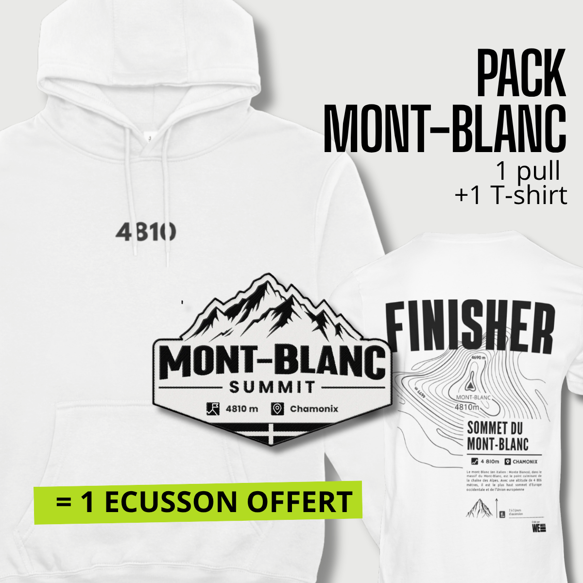 Pack Sommet du Mont-Blanc