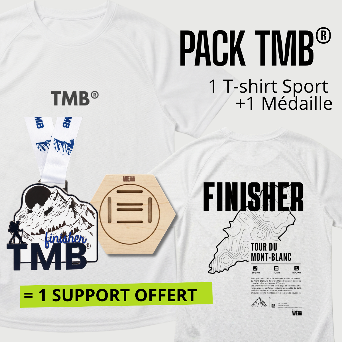Pack Médaille TMB® Tour du Mont-Blanc