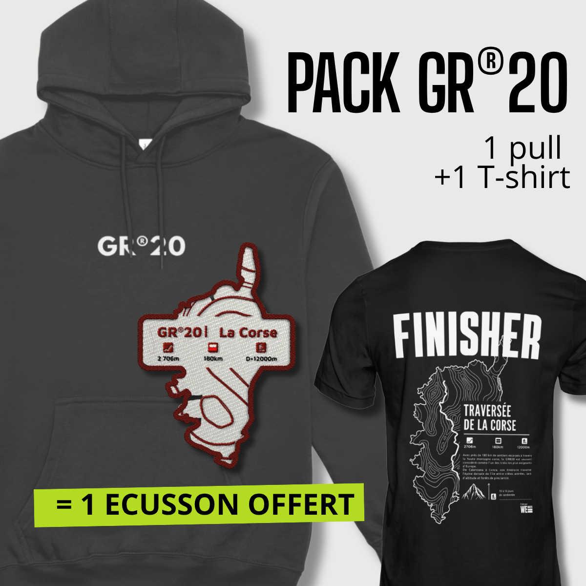 Pack GR®20 Traversée de la Corse