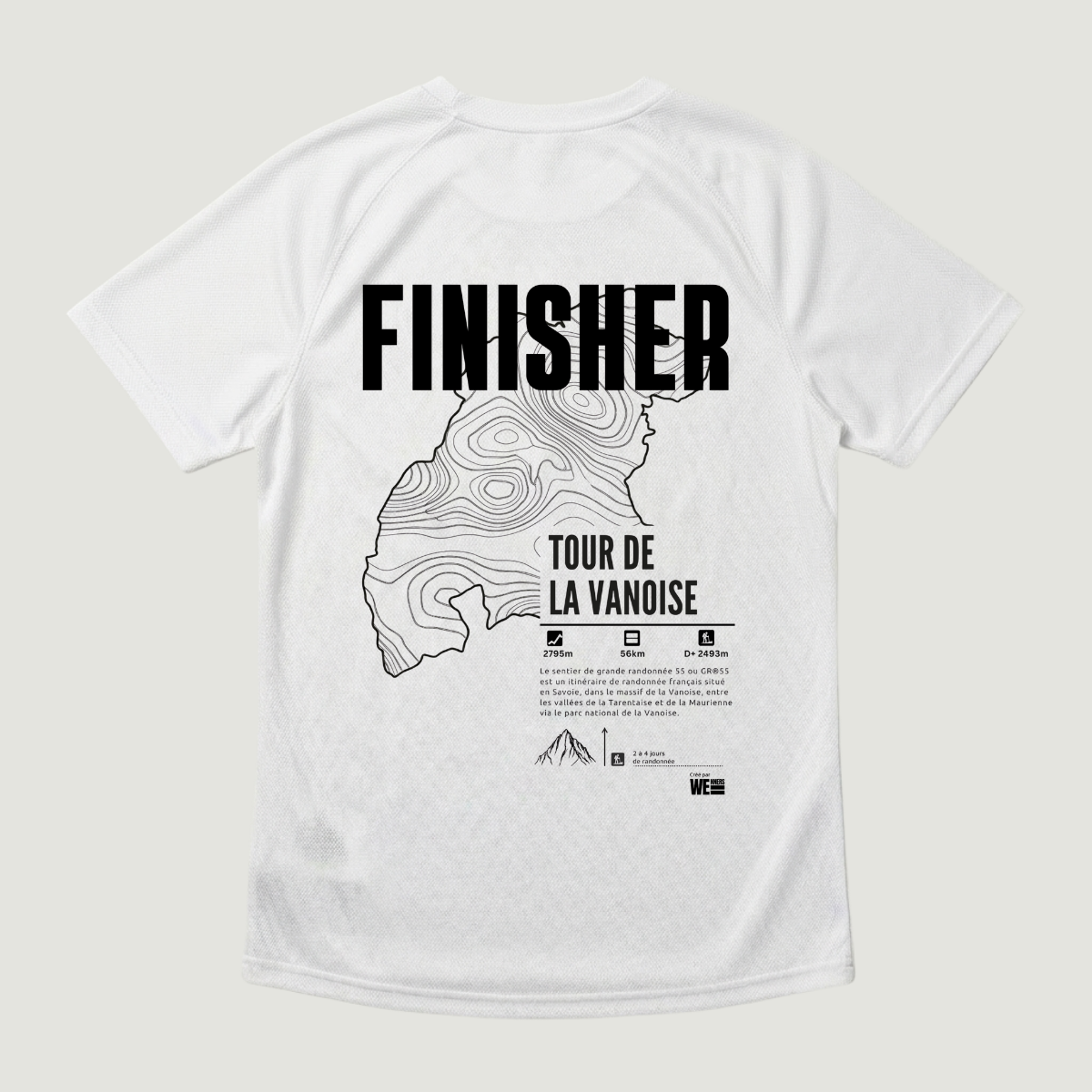 T-shirt sport GR®55 La haute traversée Vanoise