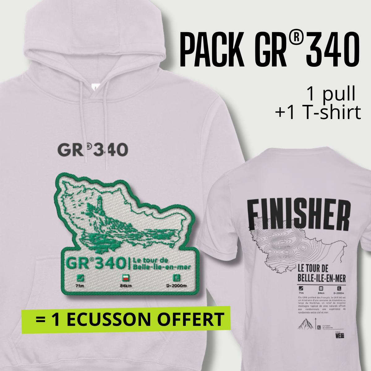 Pack GR®340 Tour de Belle-Ile