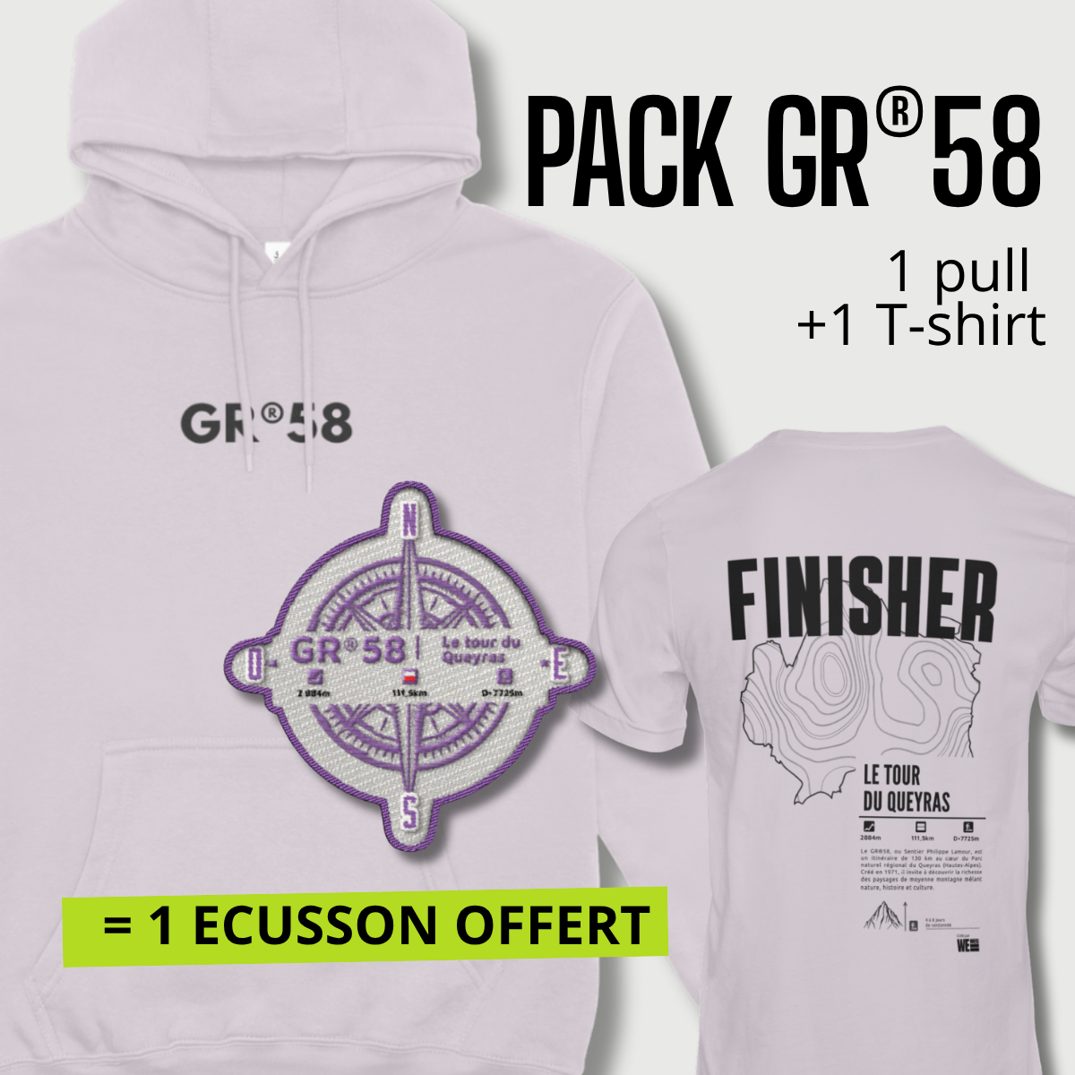 Pack GR®58 Tour du Queyras
