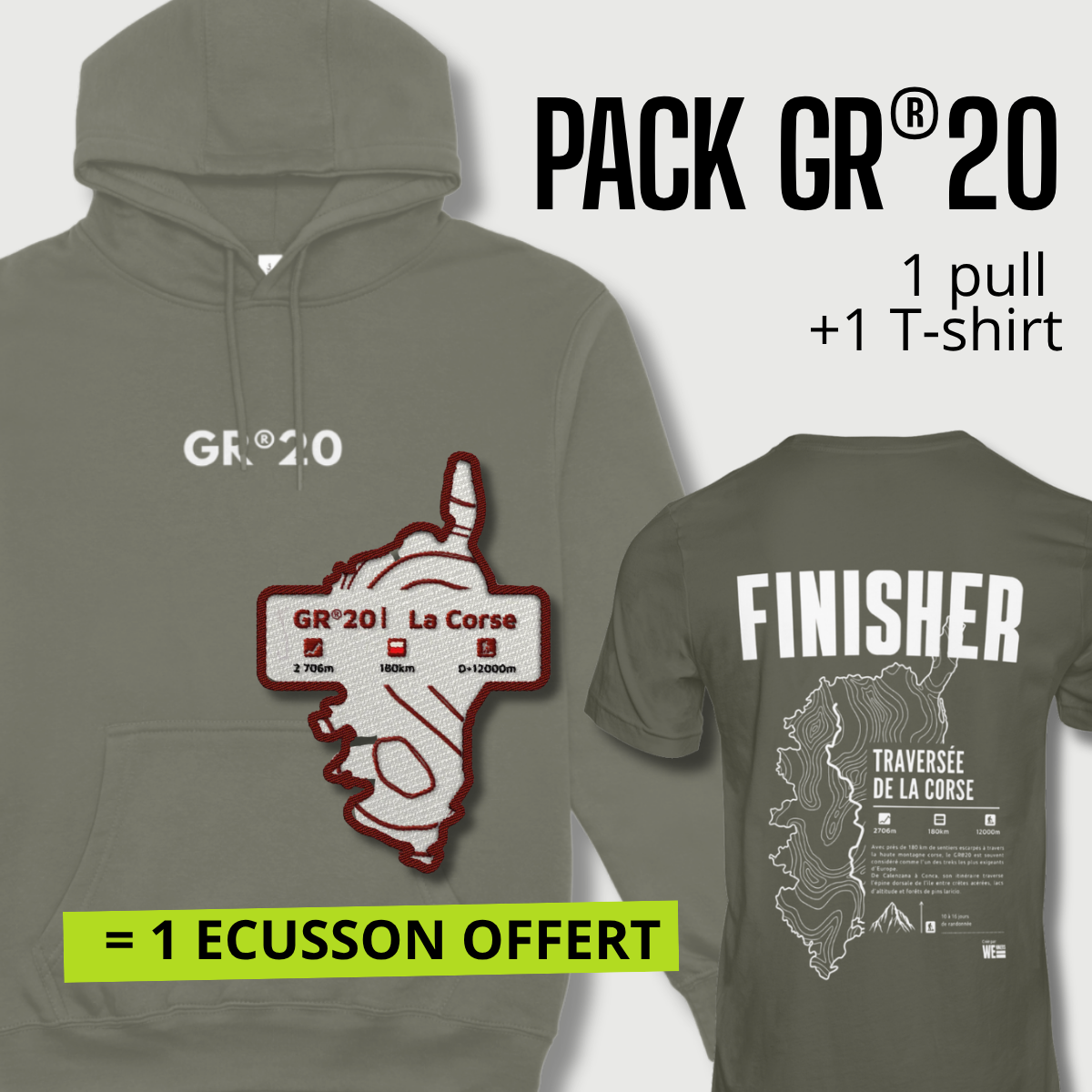 Pack GR®20 Traversée de la Corse