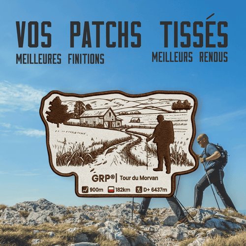 Écusson GRP® Tour et Traversée du Morvan