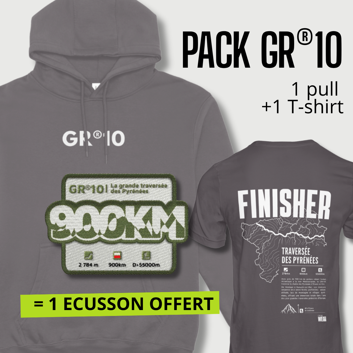 Pack GR®10 Traversée des Pyrénées