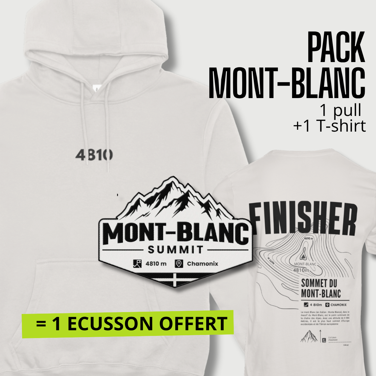 Pack Sommet du Mont-Blanc
