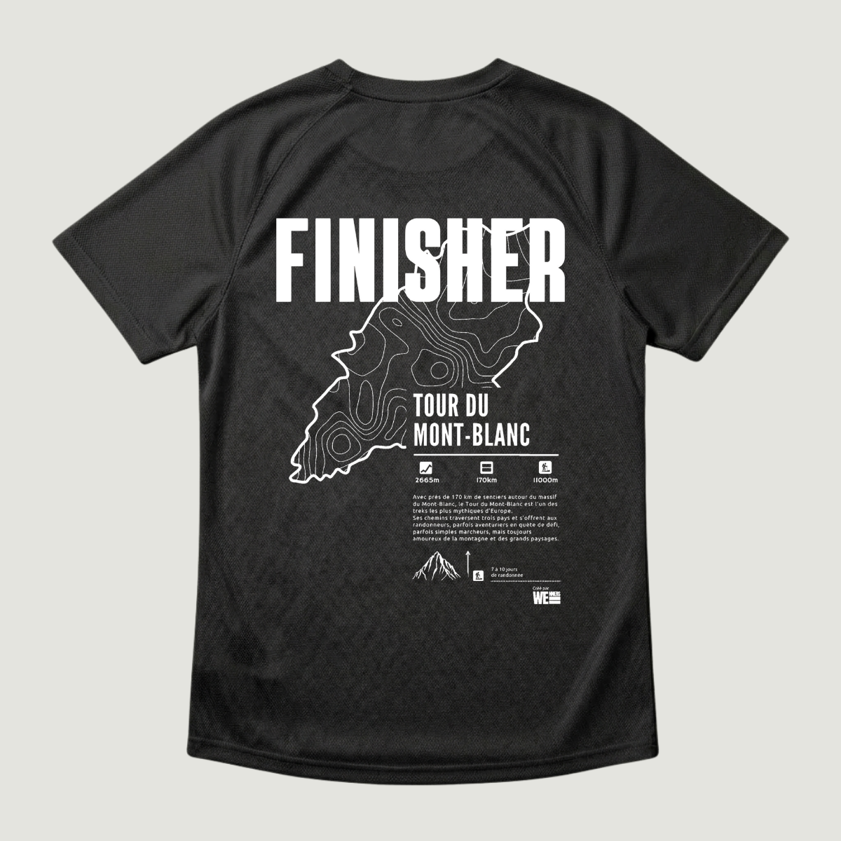 T-shirt sport TMB® Tour du Mont-Blanc