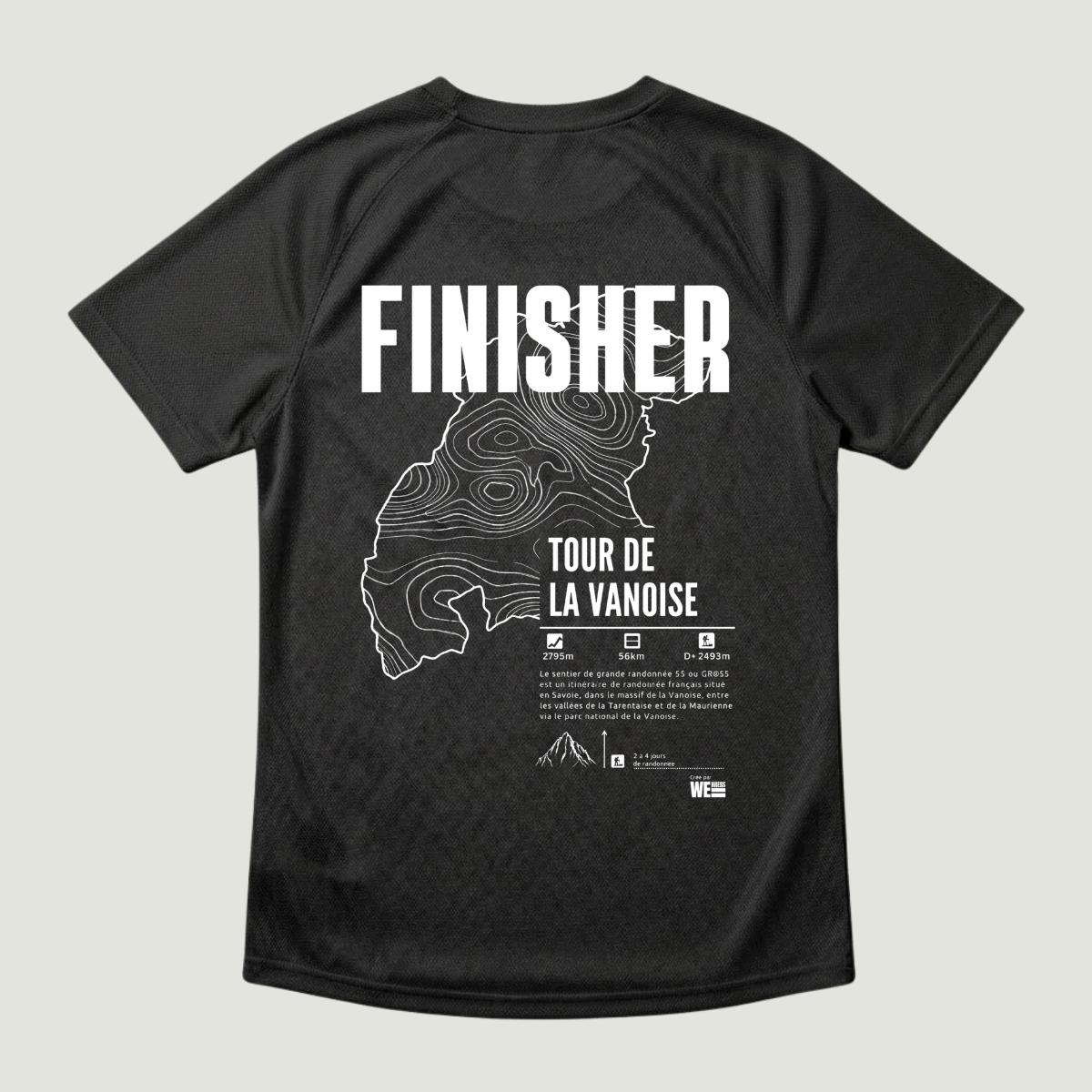 T-shirt sport GR®55 La haute traversée Vanoise