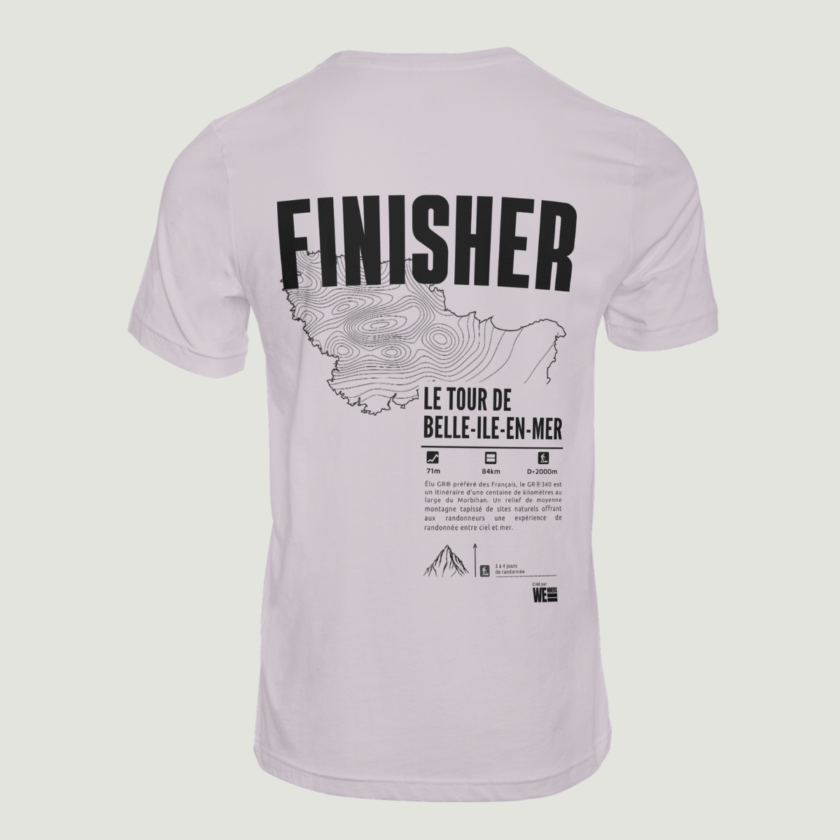 T-shirt GR®340 Le Tour de Belle-ile-en-mer