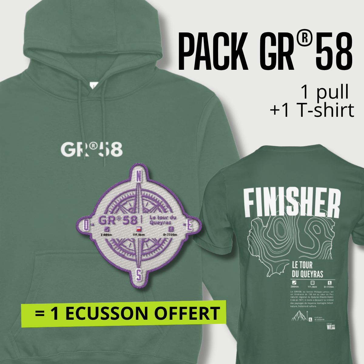 Pack GR®58 Tour du Queyras