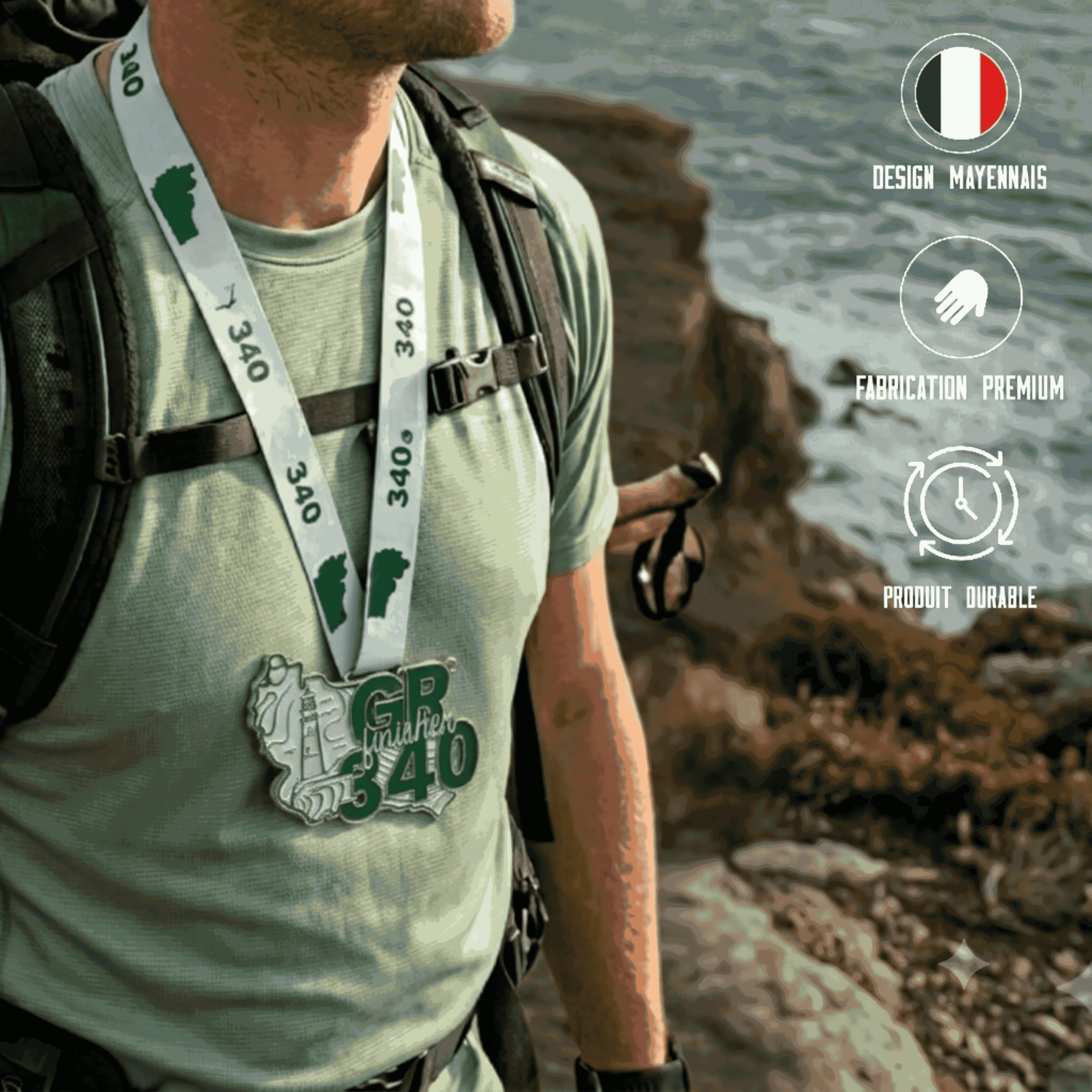 Médaille GR®340