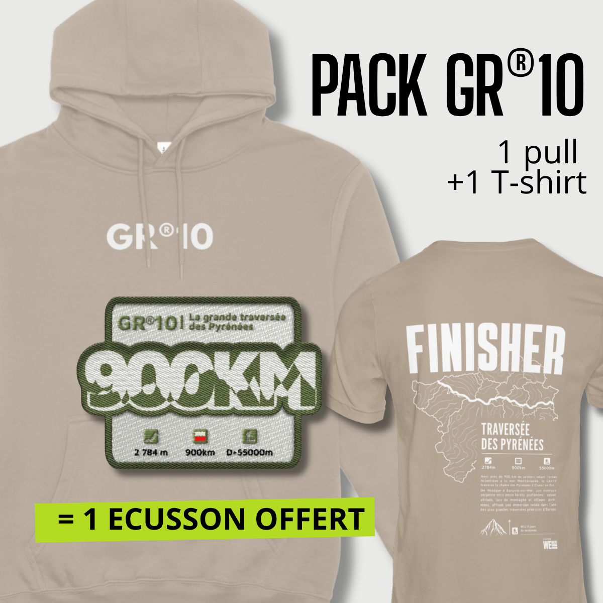 Pack GR®10 Traversée des Pyrénées