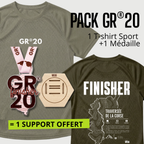 Pack Médaille GR®20 Traversée de la Corse