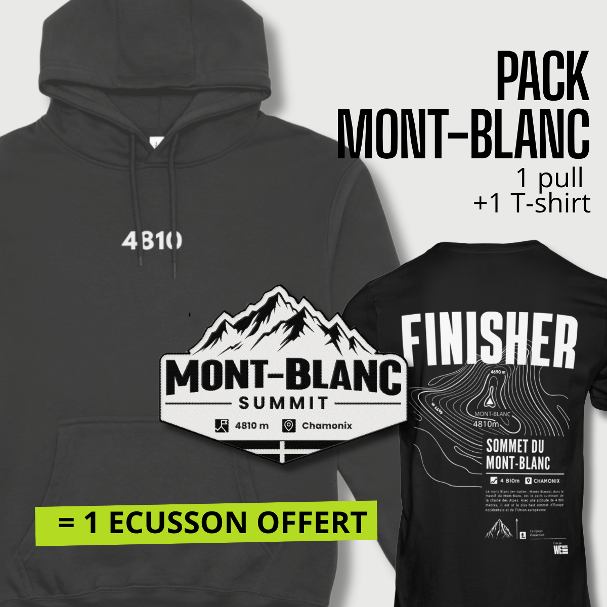Pack Sommet du Mont-Blanc