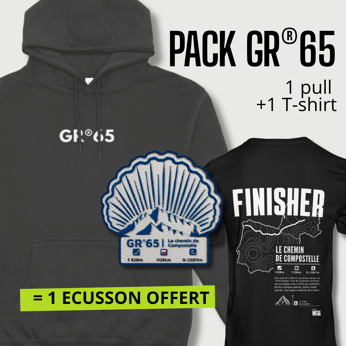 Pack GR®65 Chemin de Compostelle