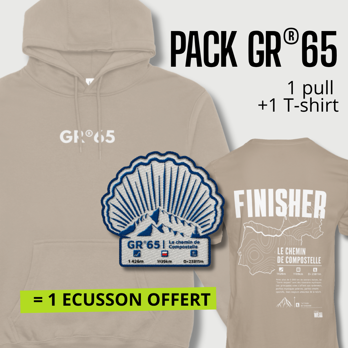 Pack GR®65 Chemin de Compostelle