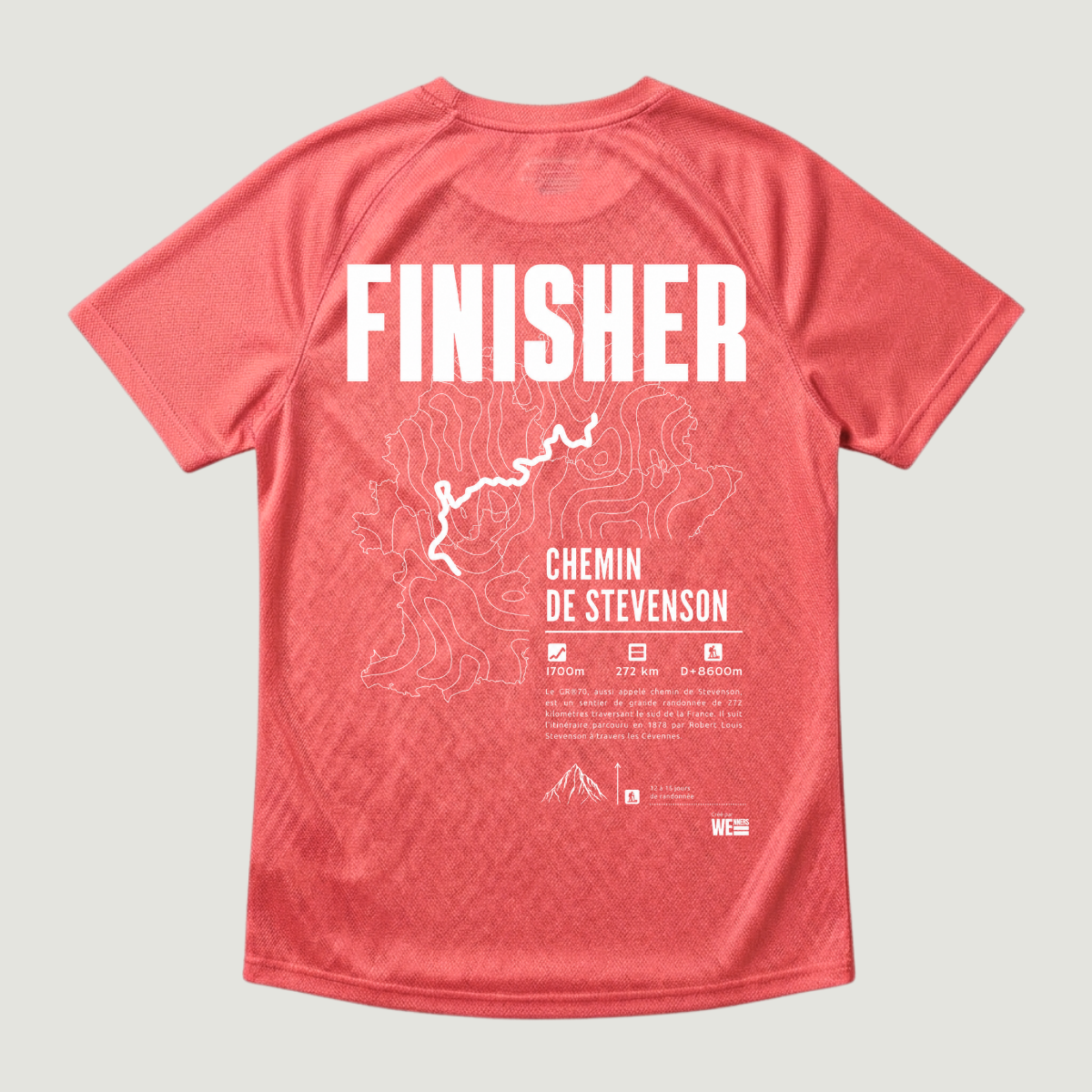 T-shirt sport GR®70 Chemin de Stevenson
