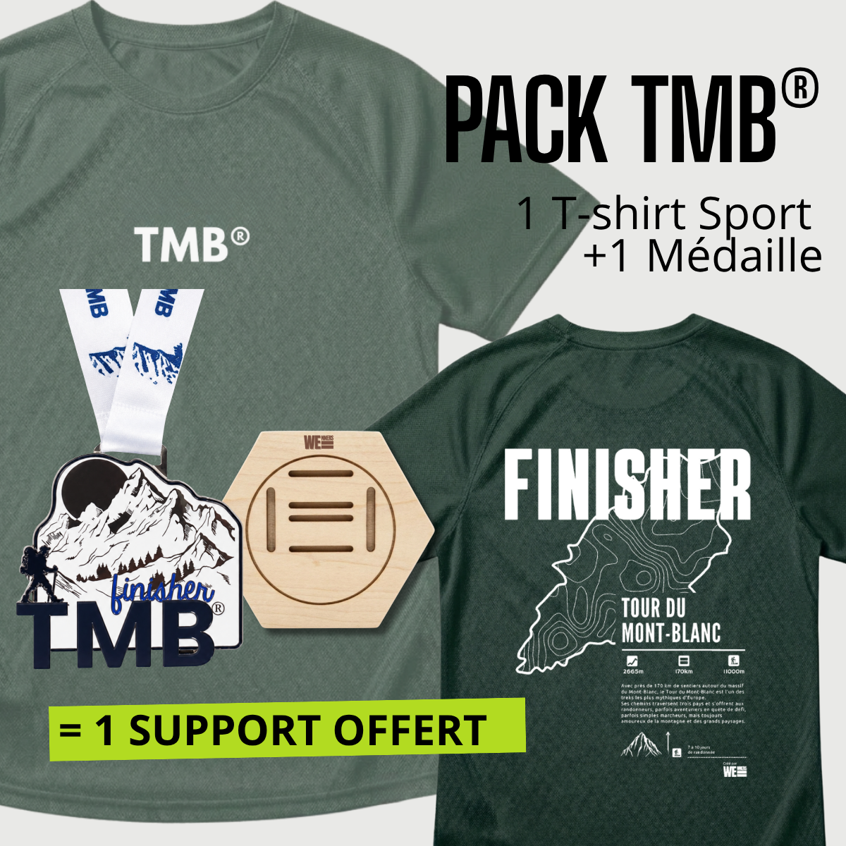 Pack Médaille TMB® Tour du Mont-Blanc