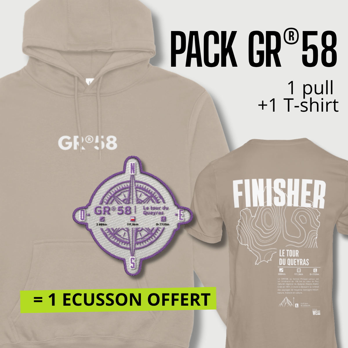 Pack GR®58 Tour du Queyras